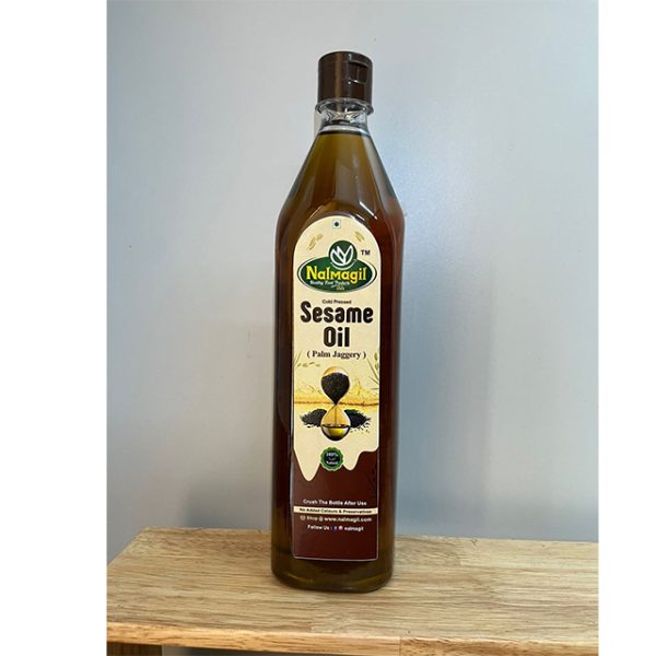 Wood/Cold pressed Gingelly/Sesame oil